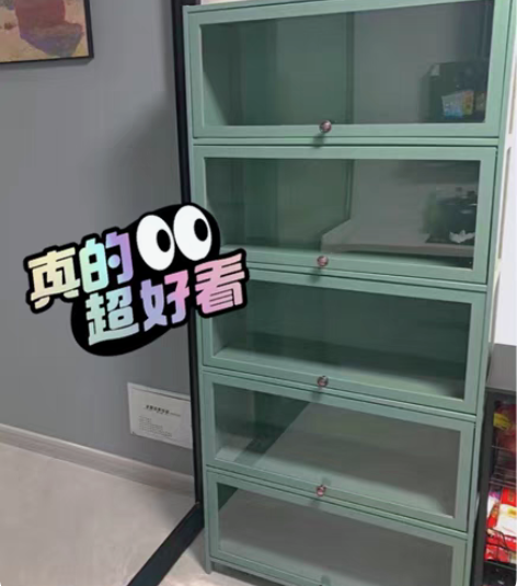 包邮（家居店不做了）复古储物柜简易书柜厨房...