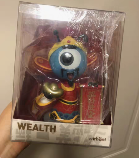 WithAnt 财神蚂蚁公仔动漫手办车桌面...