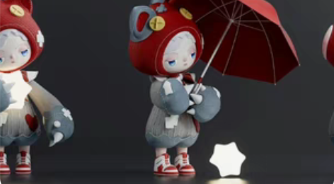 IP设计，IP建模，三视图建模。 感兴趣的...