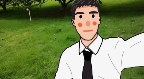 描图豆豆眼 手绘INS风头像设计定制情侣卡...