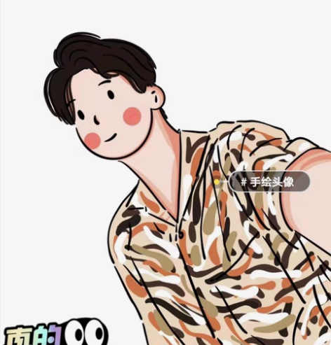 包邮头像定制约稿 Q版头像手绘可爱风情侣...