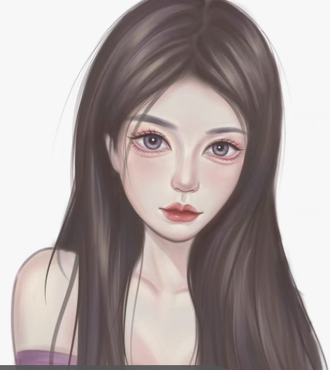 包邮头像约稿私人订制韩系半厚涂日系旧漫手绘...