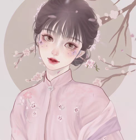 包邮手绘q版头像 卡通人物形象 真人照片手...