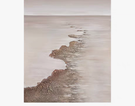 转卖手绘油画《为你写诗》客厅抽象装饰画玄关...