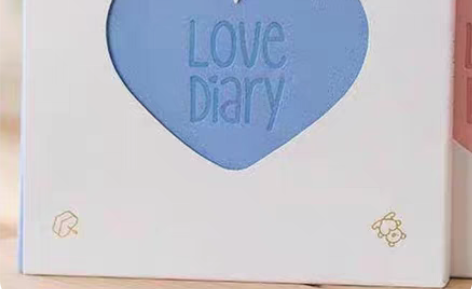 包邮情侣手账本插画恋爱手绘生日礼物创意di...