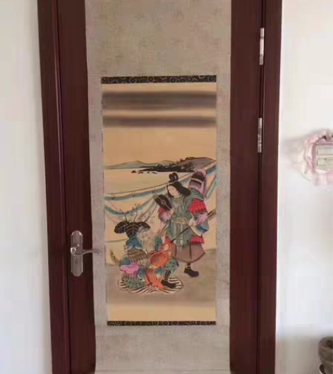 包邮人物画 纸本神话故事人物画，民国时期，...