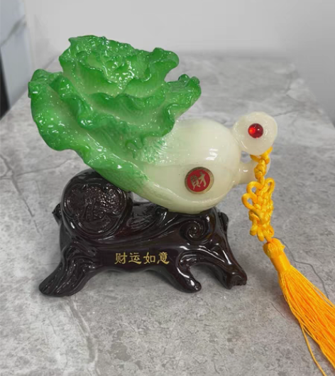 包邮工艺品小白菜。高13   宽13cm ...