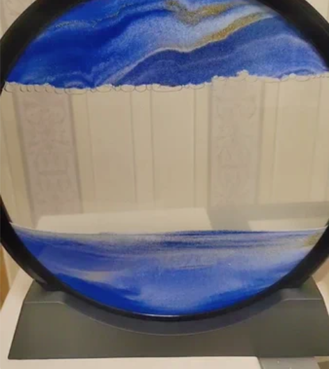 包邮全新包邮创意3D流沙画沙漏摆件桌面装饰...