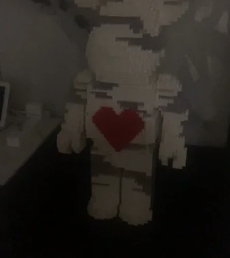 求婚小道具 纯手工拼至 高度最后一张图有 ...