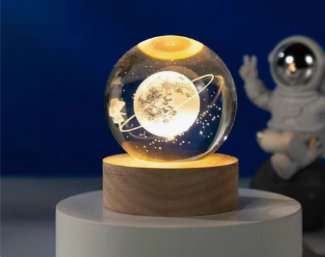 包邮【全新包邮】送朋友情侣礼物发光水晶球 ...