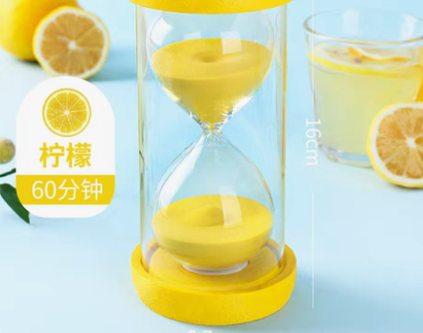 转卖沙漏计时器儿童防摔时间60半小时摆件创...
