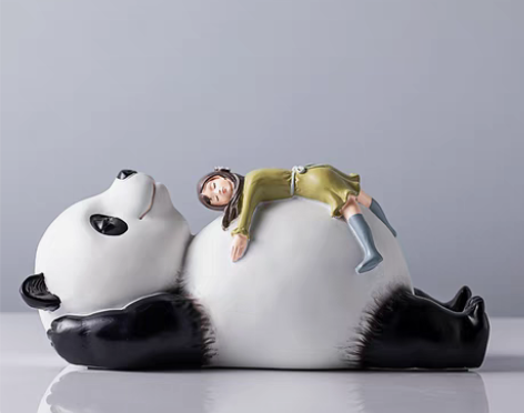 转卖【家装节价】北欧家居树脂摆件客厅酒柜房...