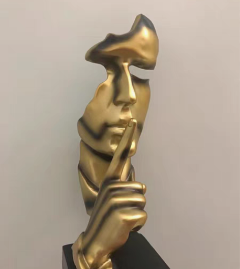 包邮沉默是金客厅酒柜装饰品摆件创意家居办公...