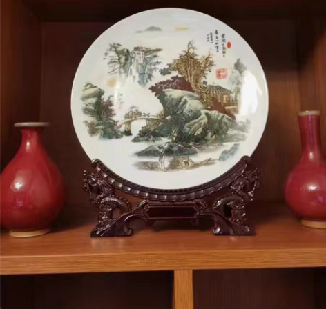 包邮商场撤柜，有十来个景德镇陶瓷器盘，摆盘...