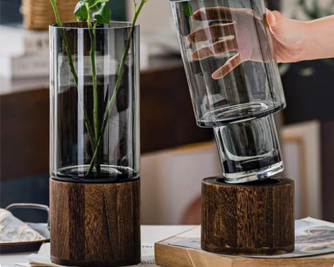 包邮轻奢北欧风玻璃花瓶清货了!轻奢创意花瓶...