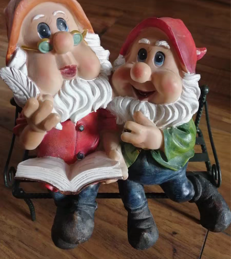 七个小矮人系列树脂摆件，出口品质，厚膜树脂...