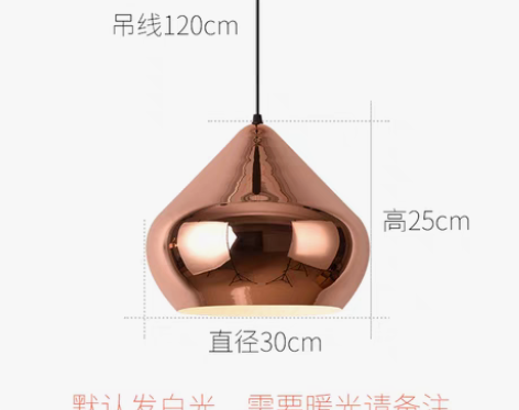 转卖北欧吊灯创意现代轻奢餐厅简约美式单头玫...