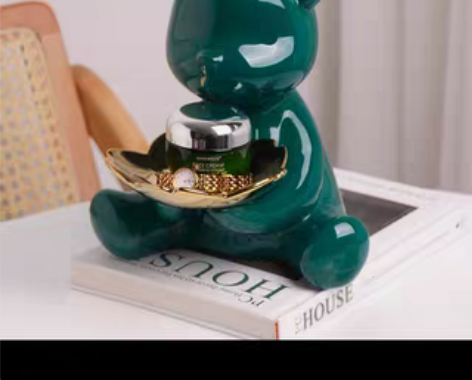 包邮创意玄关钥匙收纳北欧轻奢装饰品乔迁新居...