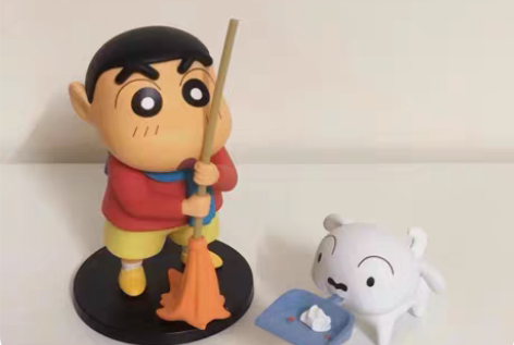 包邮蜡笔小新日常生活1系列盲盒 打扫 拆盒...