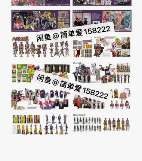 作品集排版，皇艺RCA，圣马丁CSM，安特...