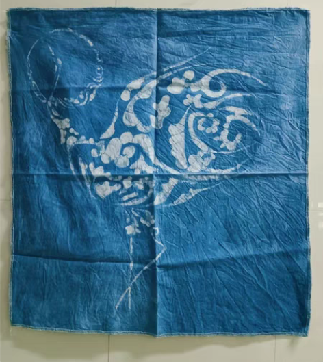 服装设计印染作业 扎染,蜡染,手工制作。一...