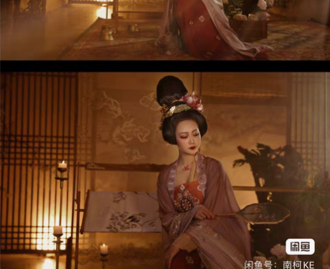 包邮子颂东方美学 游园惊梦汉服 露凝香：上...