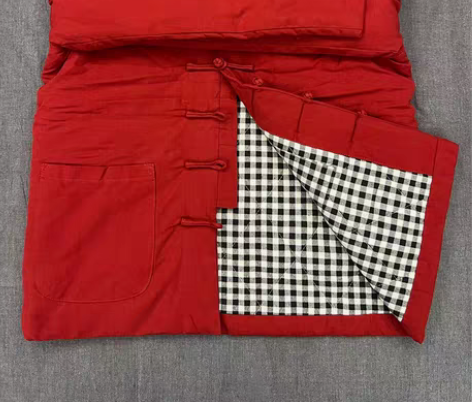 包邮全新处理，唐装男套装秋冬棉衣纯棉粗布夹...