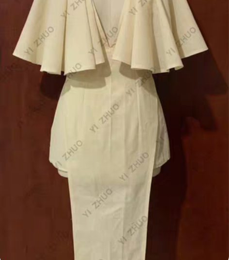 包邮立体裁剪服装设计工艺立裁白胚布连衣裙白...