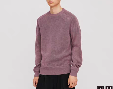 转卖【设计师合作款】男装 圆领针织衫(长袖...