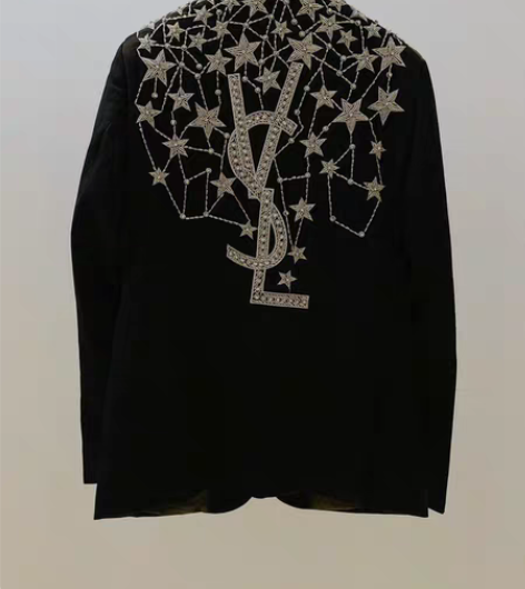 SLP 重手工制作满天星系列西服 订钻星星...
