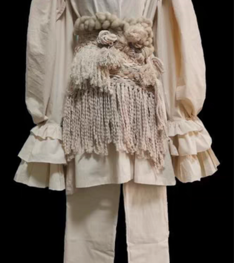 服装设计专业 白坯布样衣 一套带款式图、效...