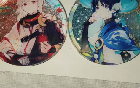 原神手工流麻成品 圆的边长8cm 单价30...