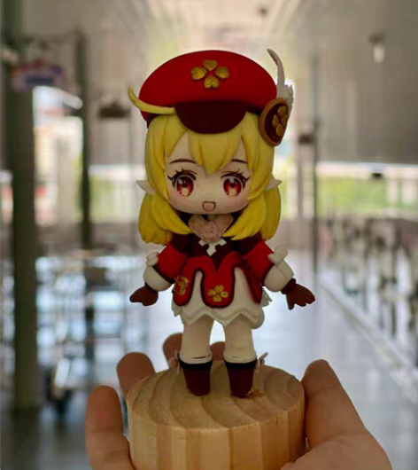 【白菜价接单】 原神周边可莉q版粘土手办 ...