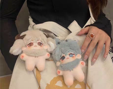 包邮【包邮出】棉花娃娃10cm海星特体娃挂...