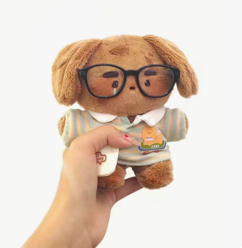 包邮棉花娃娃20cm裸娃 收到拆开看了下 ...