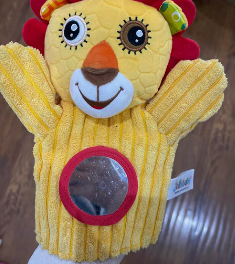 jollybaby动物安抚手偶互动指偶可入...