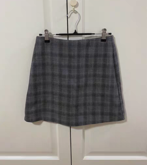 包邮出一件格子包臀裙,一步裙,是那种西装面...