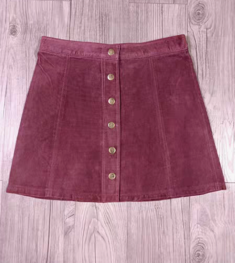 包邮女士猪皮一步裙 真皮裙子  皮料是猪皮...