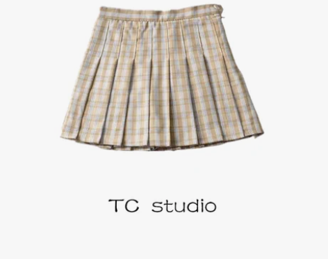 转卖ins超火防走光百褶裙夏季新款少女心高...