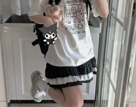 包邮少女蕾丝显瘦高腰蛋糕裙半身裙 s码短穿...