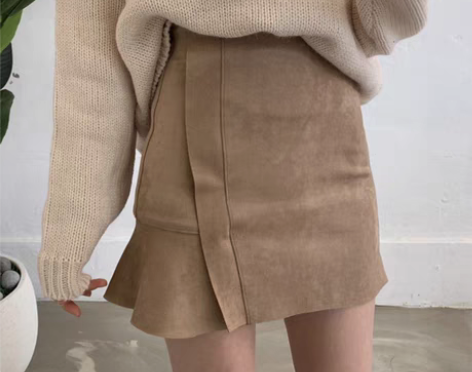 转卖黑色包臀裙鱼尾裙半身裙女秋冬2019新...