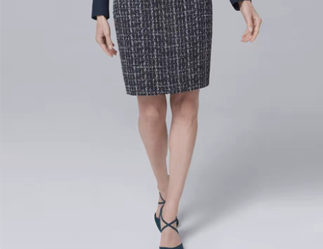 转卖进口纤维混纺半身裙高腰显瘦铅笔裙 颜色...