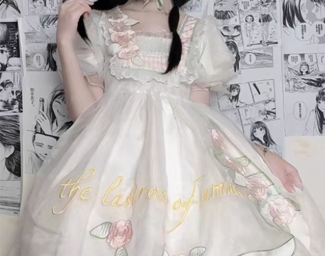 玫瑰花苞裙全新仅试穿大刀便宜出 l码 但是...