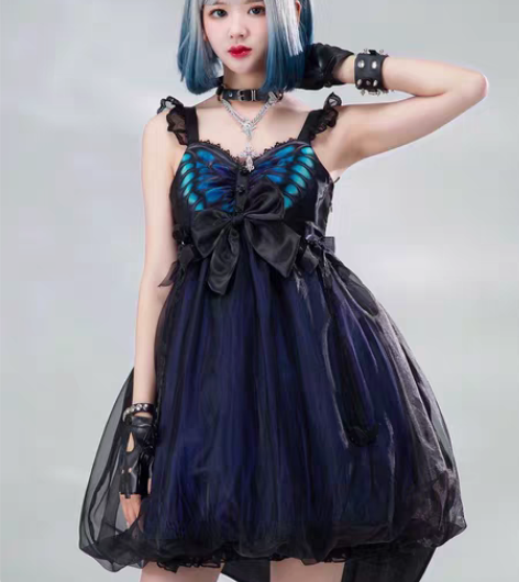 包邮星辰幻想Lolita 暗夜精灵jsk ...
