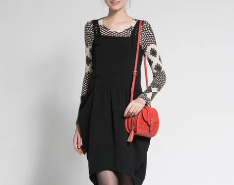 转卖玛丝菲尔素背带花苞裙，特别可爱，160...