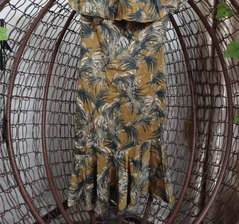 包邮【夏季连衣裙——小众性感挂脖鱼尾裙】0...