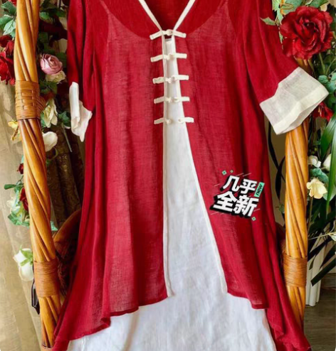 包邮净居衣舍品牌套裙（B006） 中式复古...