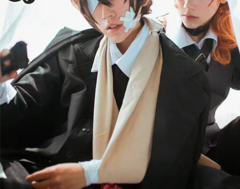 转卖【三町目】文豪野犬cos服 中原中也c...