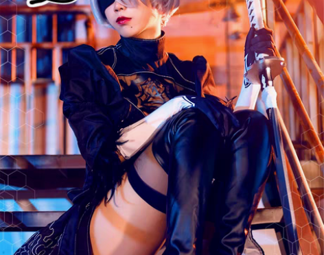 转卖尼尔机械纪元cosplay服女装酷全套...