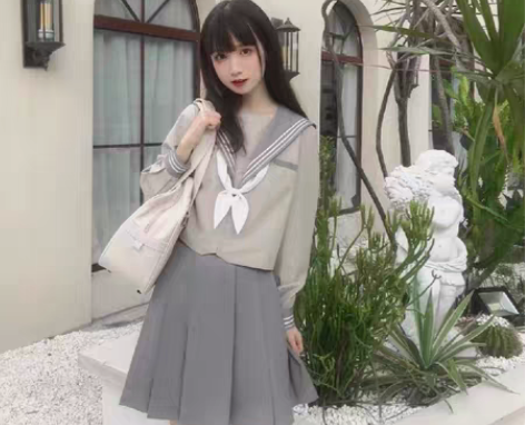 包邮【XiXi】 雏菊 原创JK制服关西襟...
